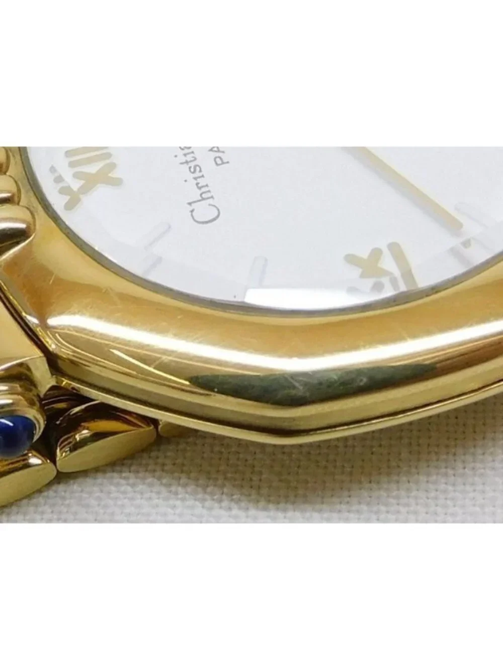 Dior Watch Gold White Dial
